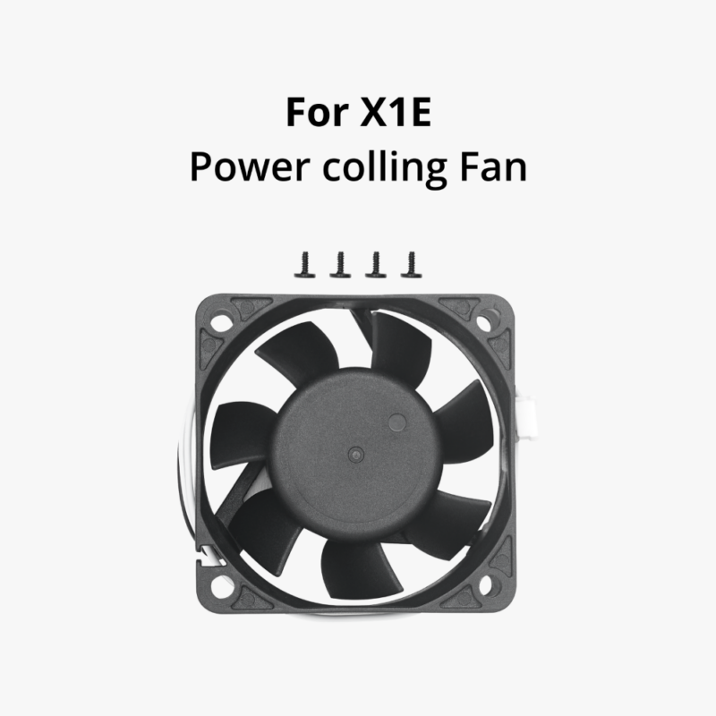 power cooling fan x1e bambu lab evolt portugal espana filamento impressao 3d