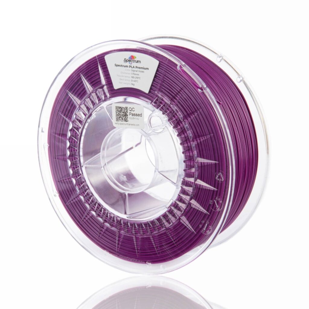 PLA Premium 1kg Signal Violet - Spectrum Filaments