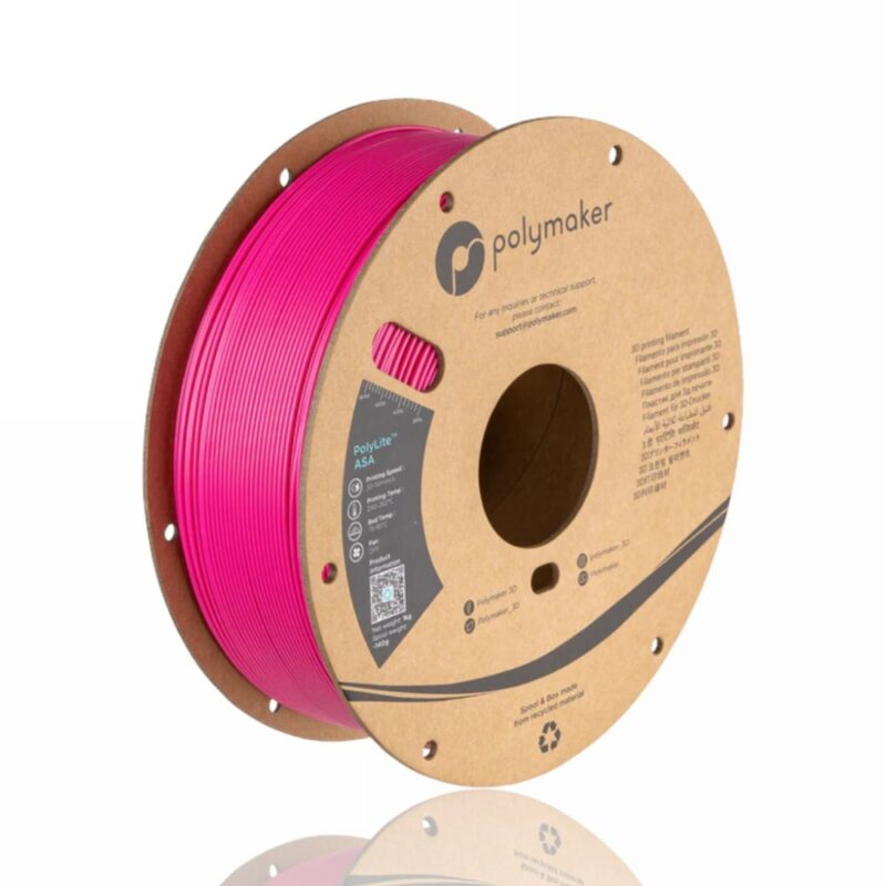 PolyLite ASA Pop Pink evolt portugal espana filamento impressao 3d