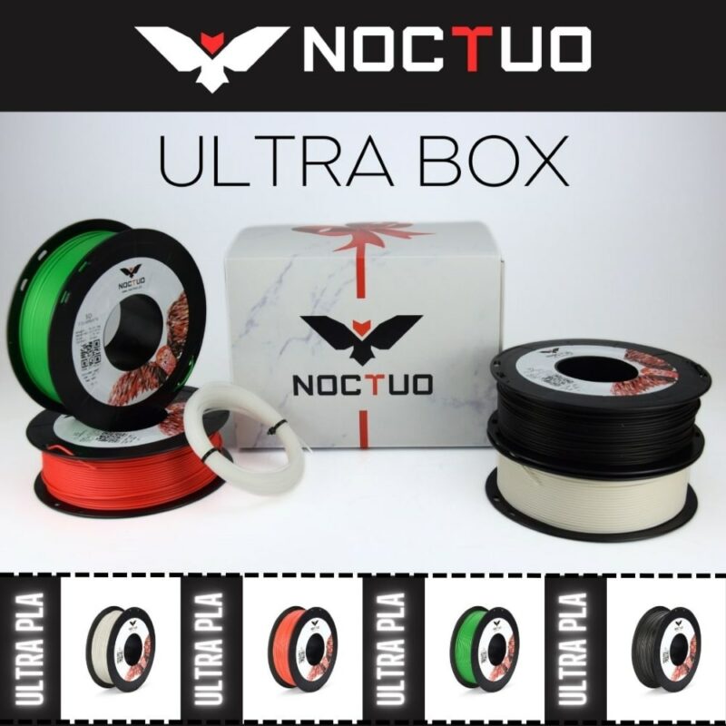 NOCTUO Ultra BOX 2 evolt portugal espana filamento impressao 3d