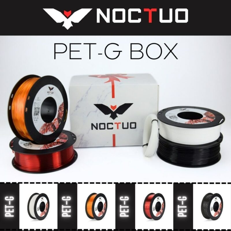 NOCTUO PET-G BOX evolt portugal espana filamento impressao 3d