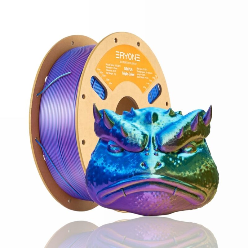 gold blue purple eryone tricolor evolt portugal espana filamento impressao 3d