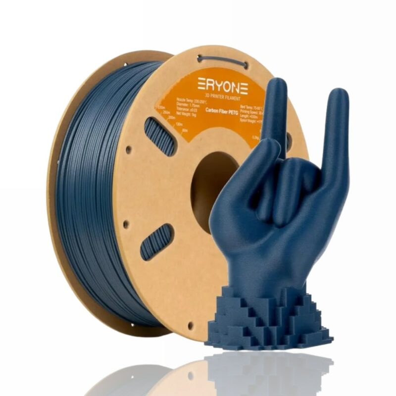 petg carbon fiber blue eryone evolt portugal espana filamento impressao 3d