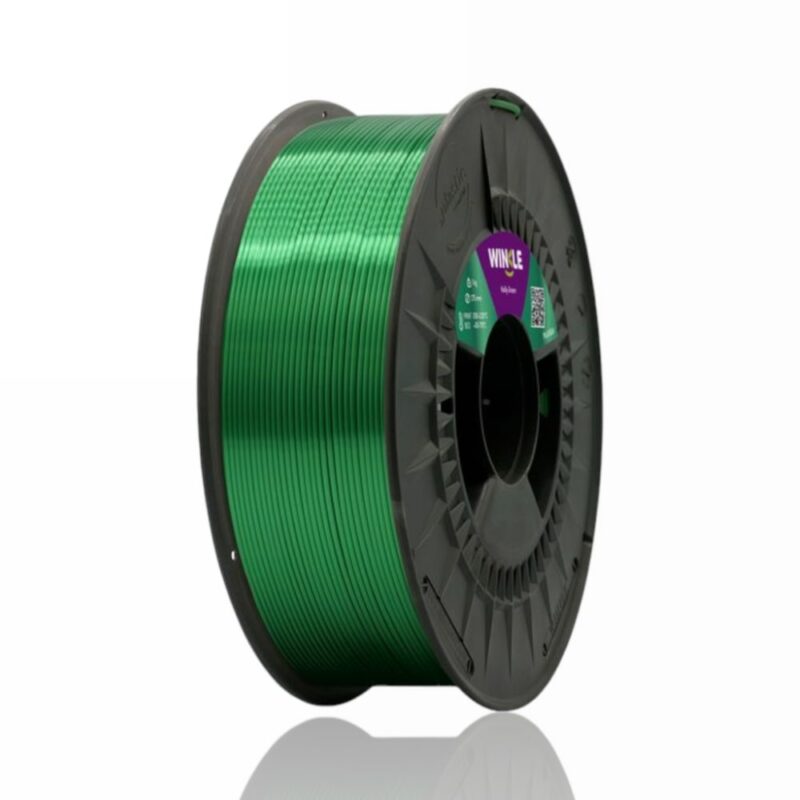 pla silk holly green evolt portugal espana filamento impressao 3d