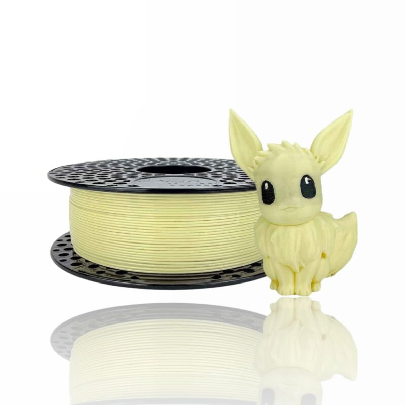 3D printing filament azurefilm petg pastel banana yellow evolt portugal espana filamento impressao 3d