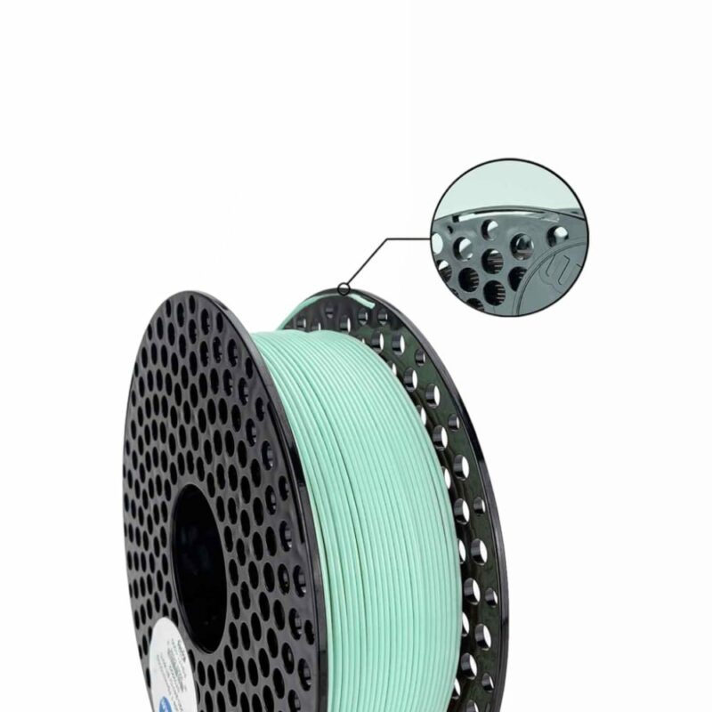 3D printing filament azurefilm petg pastel green evolt portugal espana filamento impressao 3d