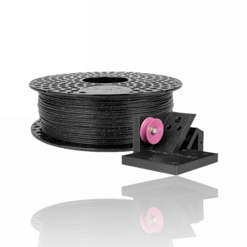 3d printing high quality filament abs p glitter black evolt portugal espana filamento impressao 3d