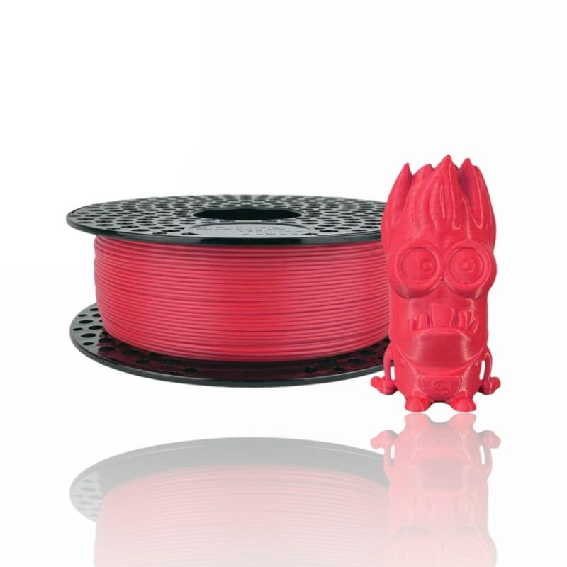 3D printing filament azurefilm pla evolt-portugal espana filamento impressao 3d coral red