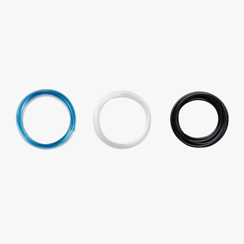 Silicone Tube Translucent Blue (1pc - 1.5x2.5mm) - Bambu Lab - Image 2