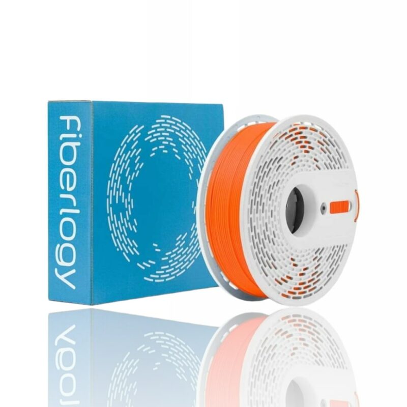 fiberlogy easy pla neon orange evolt portugal espana filamento impressao 3d