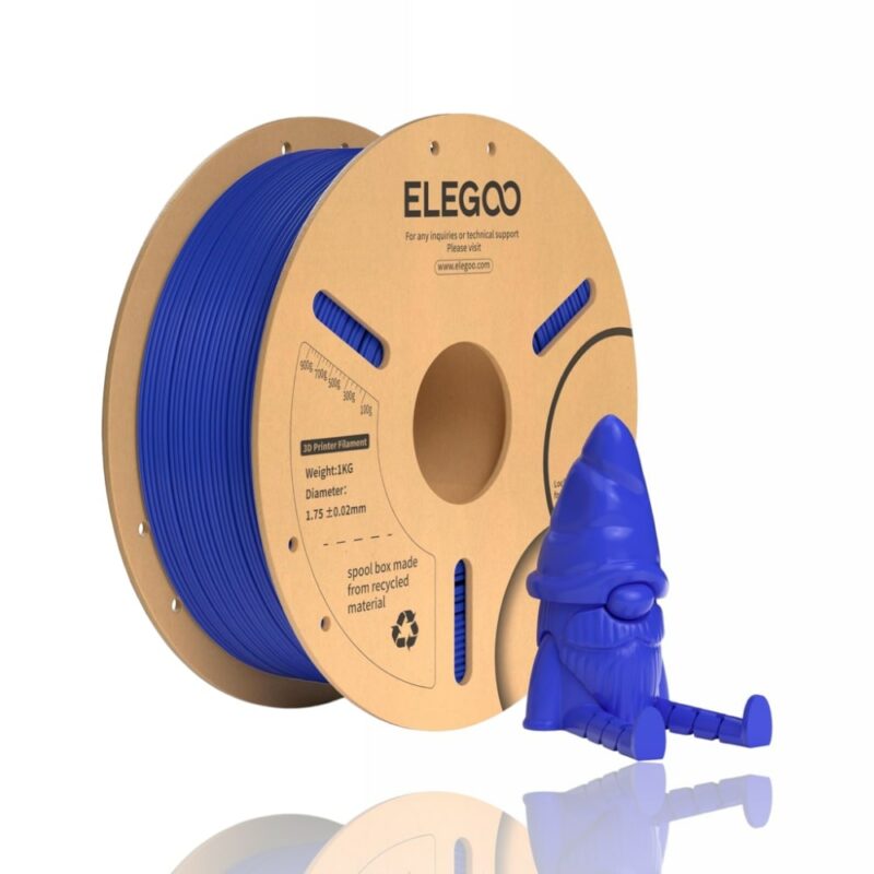 pla dark blue elegoo evolt portugal espana filamento impressao 3d