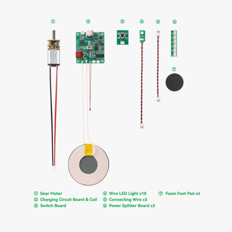 Wireless Charger Kit K012 bambu lab evolt portugal espana filamento impressao 3d