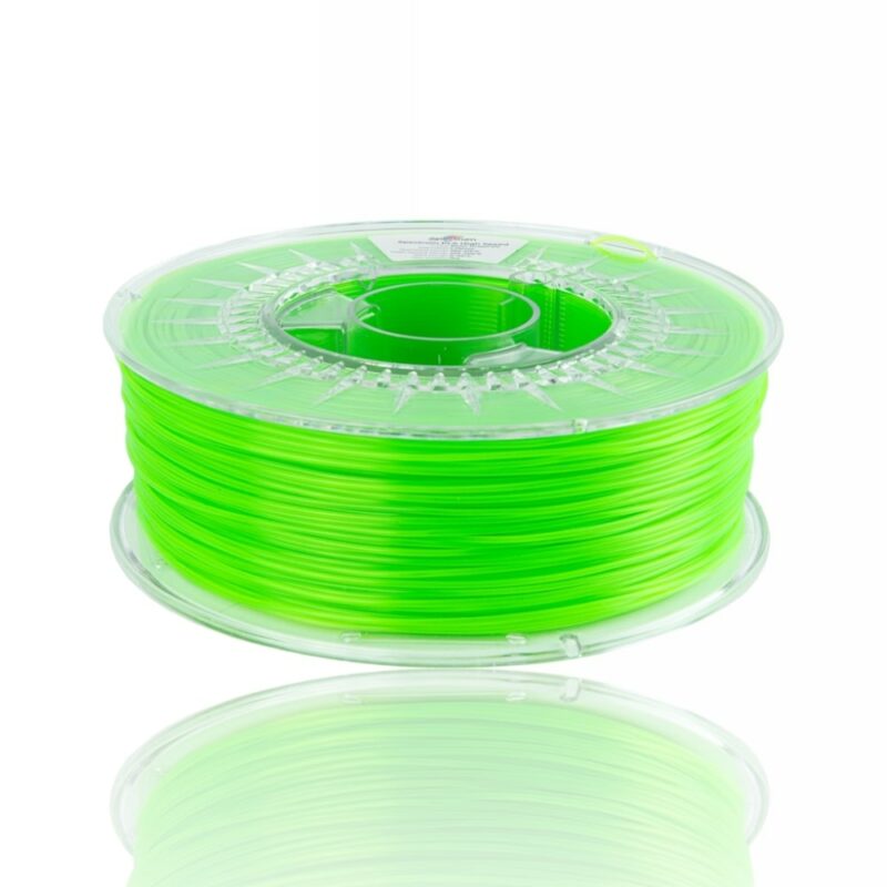 pla high speed neon green uv evolt portugal espana filamento impressao 3d