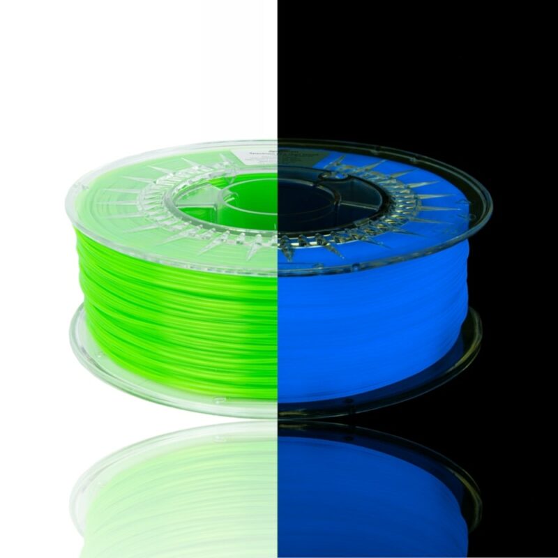 pla high speed neon green uv evolt portugal espana filamento impressao 3d