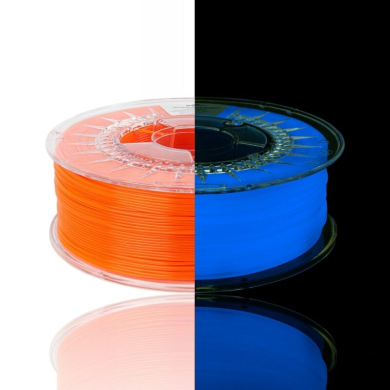 pla high speed neon orang uv evolt portugal espana filamento impressao 3d