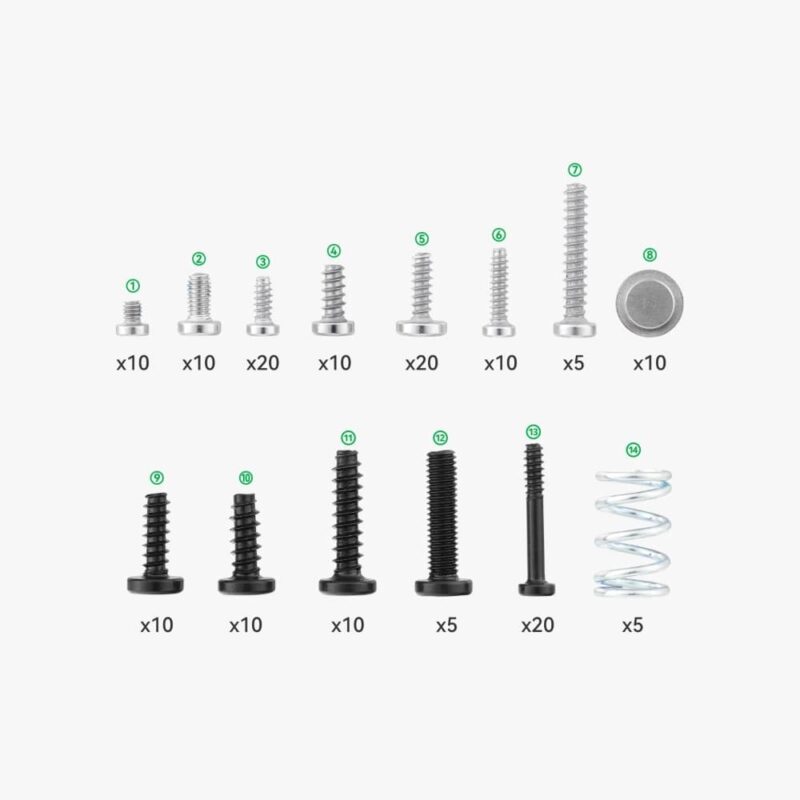 screws kit bambu lab evolt portugal espana filamento impressao 3d