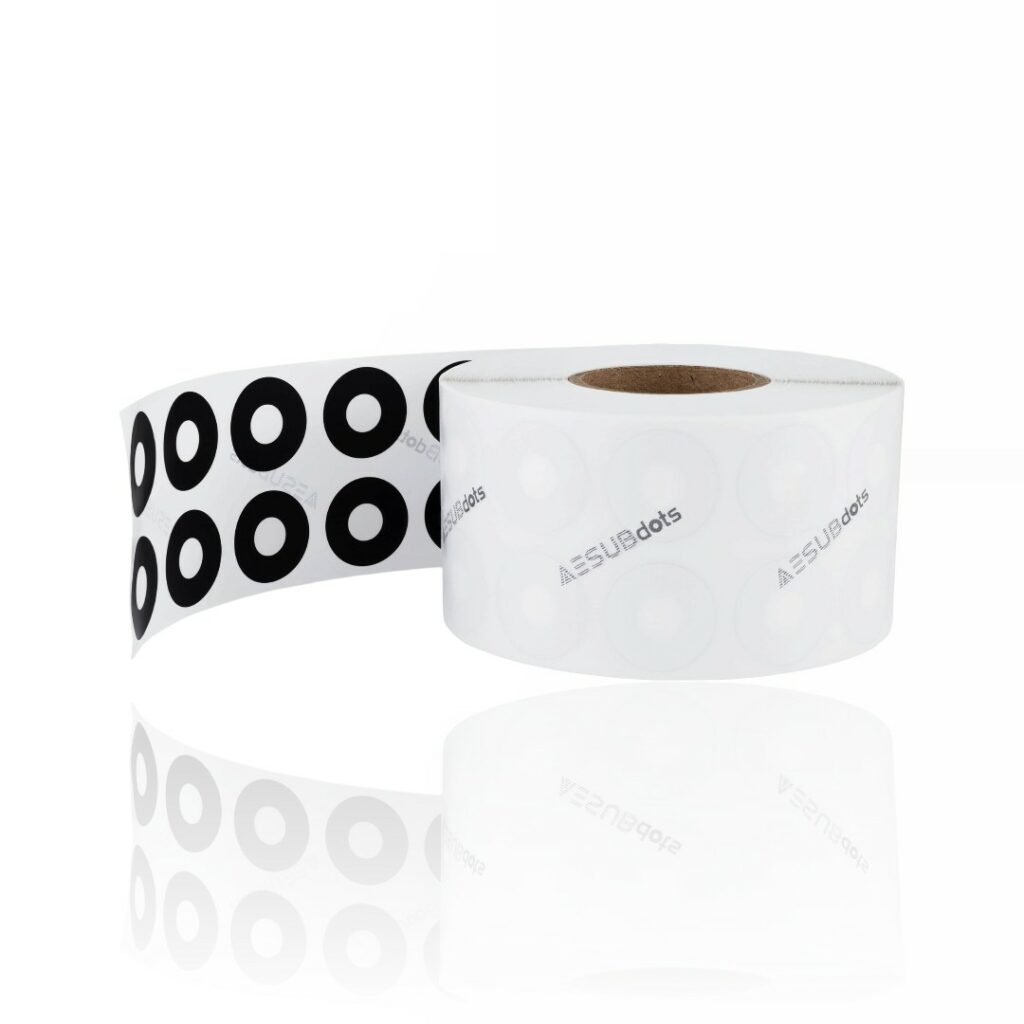 AESUBdots Black & White 1.5mm 6000 Autocolantes para digitalização Scanner 3D - AESUB - Image 12
