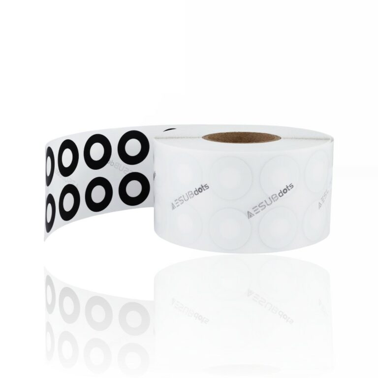 AESUBdots Black & White 8mm 3000 Autocolantes para digitalização Scanner 3D - AESUB - Image 11