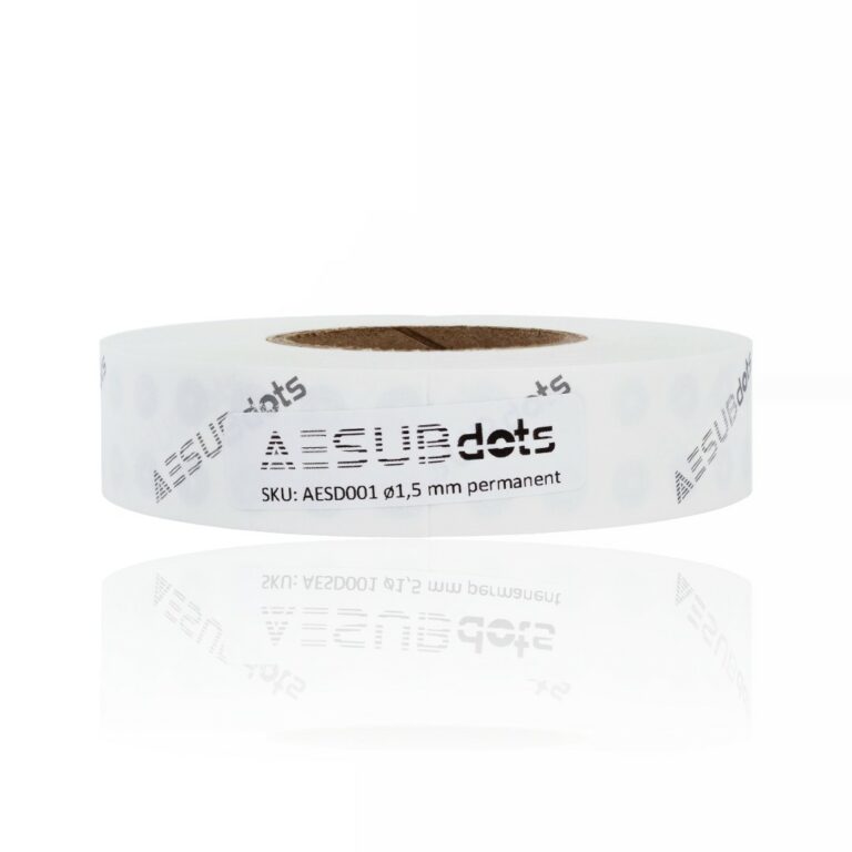 AESUBdots Black & White 8mm 3000 Autocolantes para digitalização Scanner 3D - AESUB - Image 10