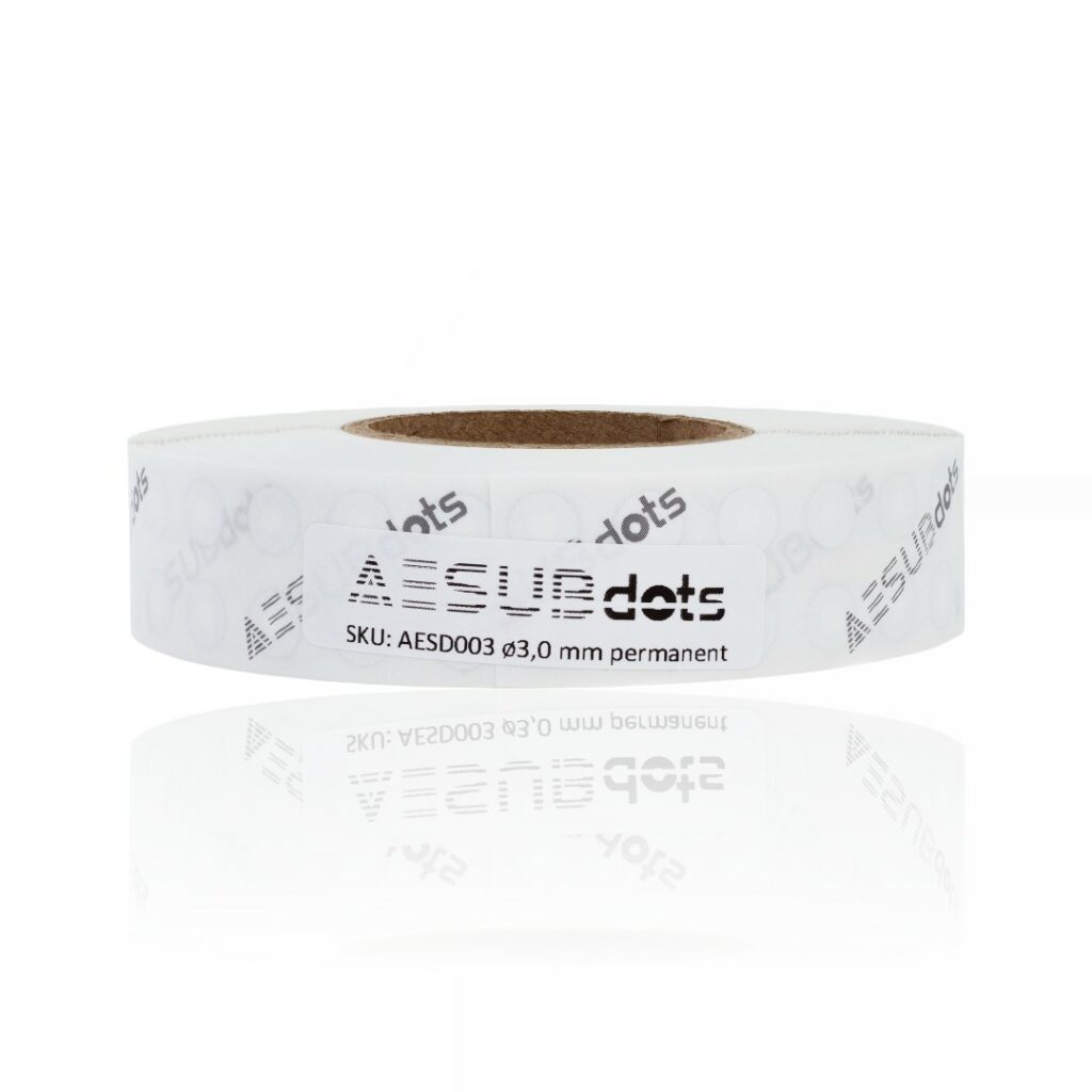 AESUBdots Black & White 1.5mm 6000 Autocolantes para digitalização Scanner 3D - AESUB - Image 21