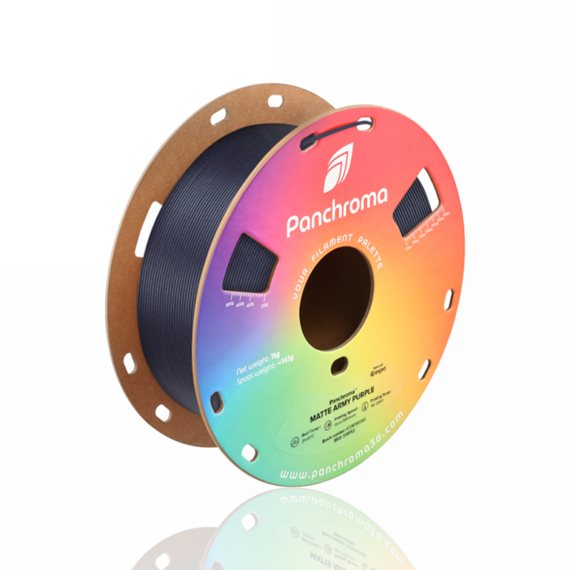Panchroma™ PLA Matte Army 1Kg  Purple - Polymaker - Image 4