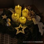 LED Flame Tea Light Candle Set Warm Yellow (12pcs) D37.2x36.6mm - Bambu Lab - Image 4
