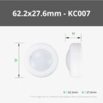 Remote Controlled 16-color RGBW Puck Lights - Bambu Lab - Image 3
