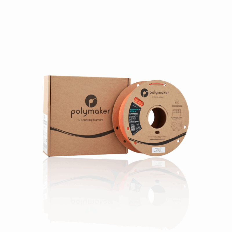 Polymaker™ High Temperature PLA 1kg Gradient Fire - Polymaker - Image 7