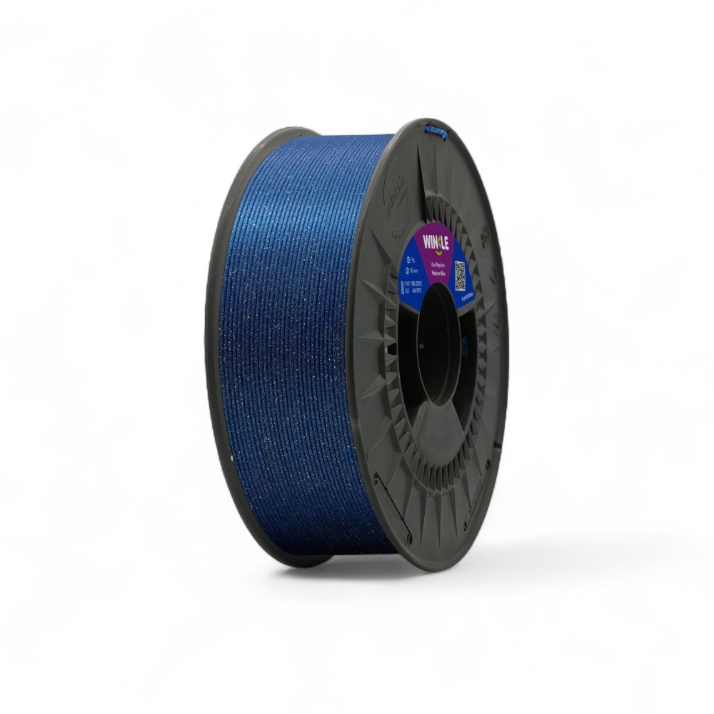 PLA HD 1kg GLITTER Azul Neptuno Neptune Blue - WINKLE - Image 3