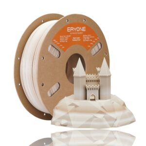 PLA+ Hyper Speed Silk Rainbow 1kg Stone (Brown, Khaki and White) – ERYONE