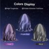 PLA Triple Color Burnt Titanium 1kg Black, Rose Red and Purple Blue - ERYONE