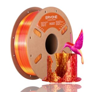 PLA High Speed Silk Tri-Color 1kg Red, Purple and Gold – ERYONE