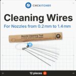 Nozzle Cleaning Wires (12pcs) (de 0.2mm até 1.4mm) – CNC Kitchen