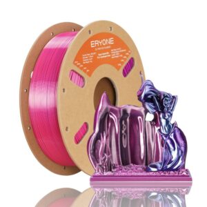 PLA Hyper Speed Silk Quadruple Color 1kg Cold Fire Night (Dark Purple, Magenta, Pink and Sky Blue) – ERYONE