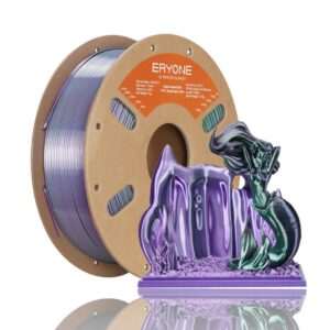 PLA Hyper Speed Silk Quadruple Color 1kg Royal Essence (Black, Purple, Silver and Dark Green) – ERYONE