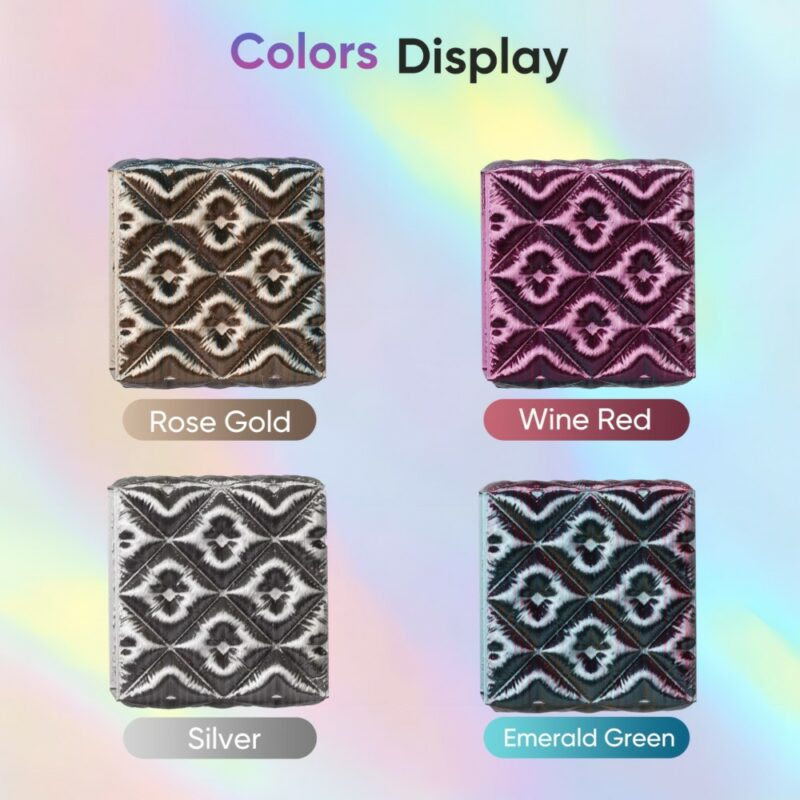 PLA Hyper Speed Silk Quadruple Color 1kg Emerald Athene (Silver, Rose Gold, Emerald Green and Wine Red) - ERYONE - Image 2