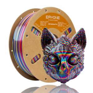 PLA Rapid Silk Rainbow 1kg Psychedelic (Red, Yellow and Blue) – ERYONE