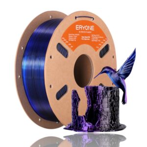 PLA High Speed Silk Tri-Color 1kg Black, Blue and Purple – ERYONE