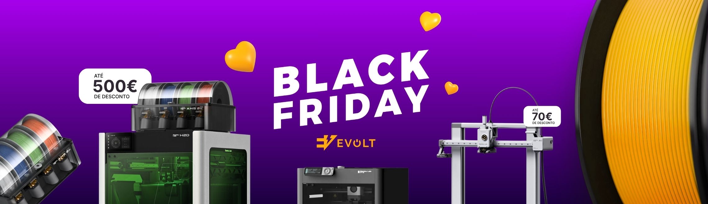 Campanha Black Friday 2025 Evolt