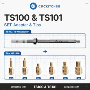Set Adapter and Tips – TS100-Ts101 (M2-M8) – CNC Kitchen