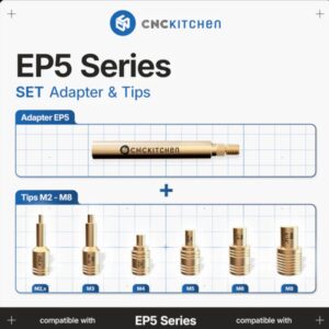 Set Adapter and Tips – EP5 Series (Adapter EP5 +Tips M2-M8) – CNC Kitchen