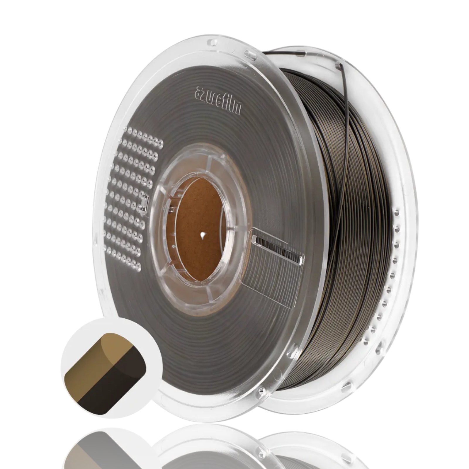 3d-filament-PLA-Silk-Dual-Color-Obsidian-Moss-Master-Spool-Back-azurefilm-(WEBSITE EVOLT)