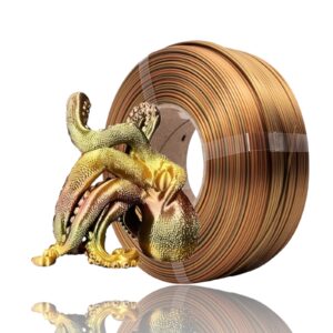 PLA Silk (Refill) 1kg Rainbow Amber – Azurefilm