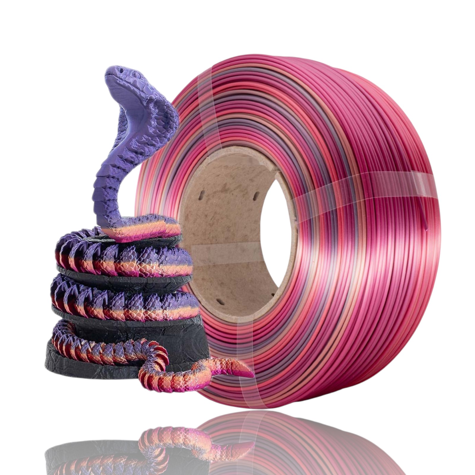 3d-printing-high-quality-filament-refill-pla-silk-rainbow-candy-(WEBSITE EVOLT)