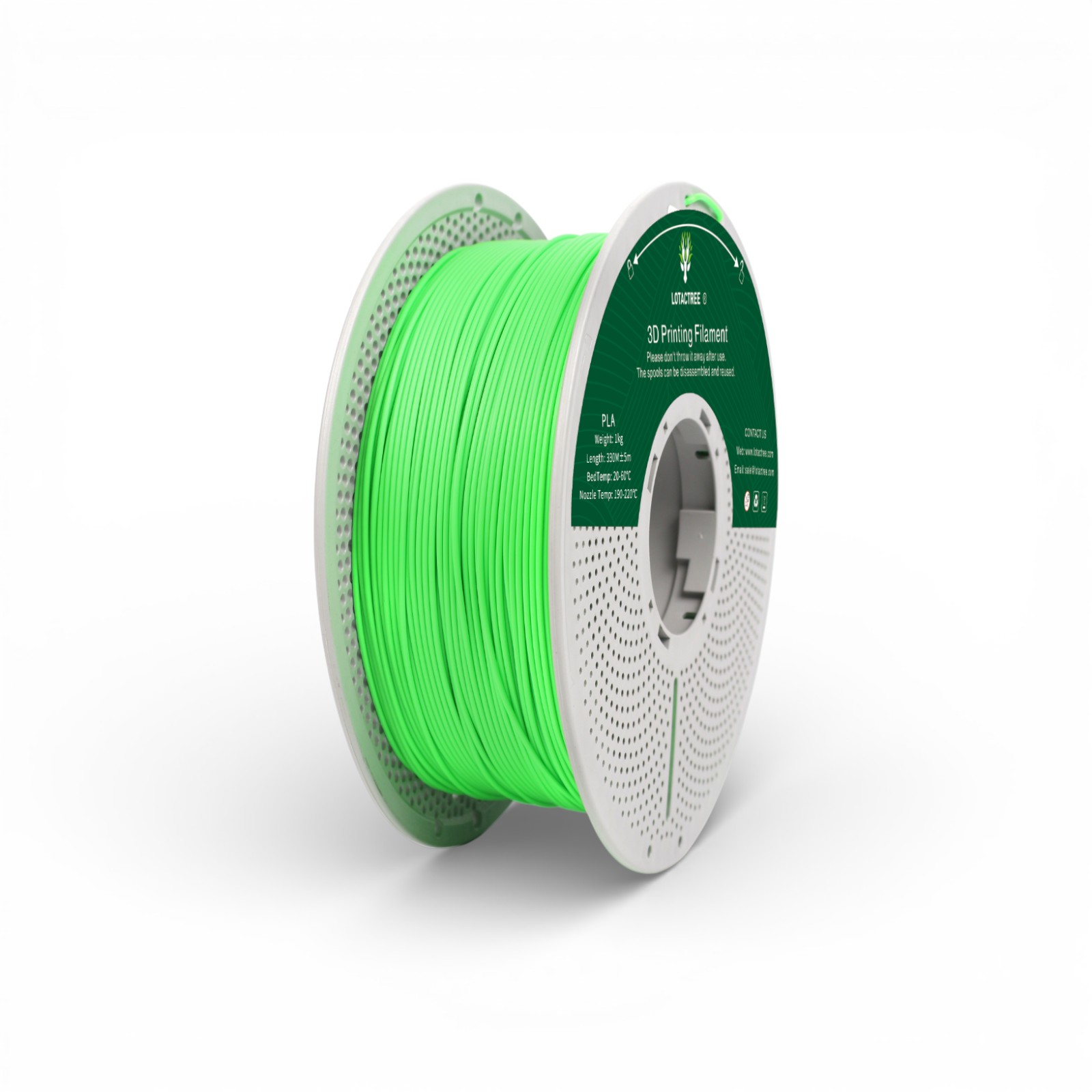 PLA Neon Green 01-(WEBSITE EVOLT)