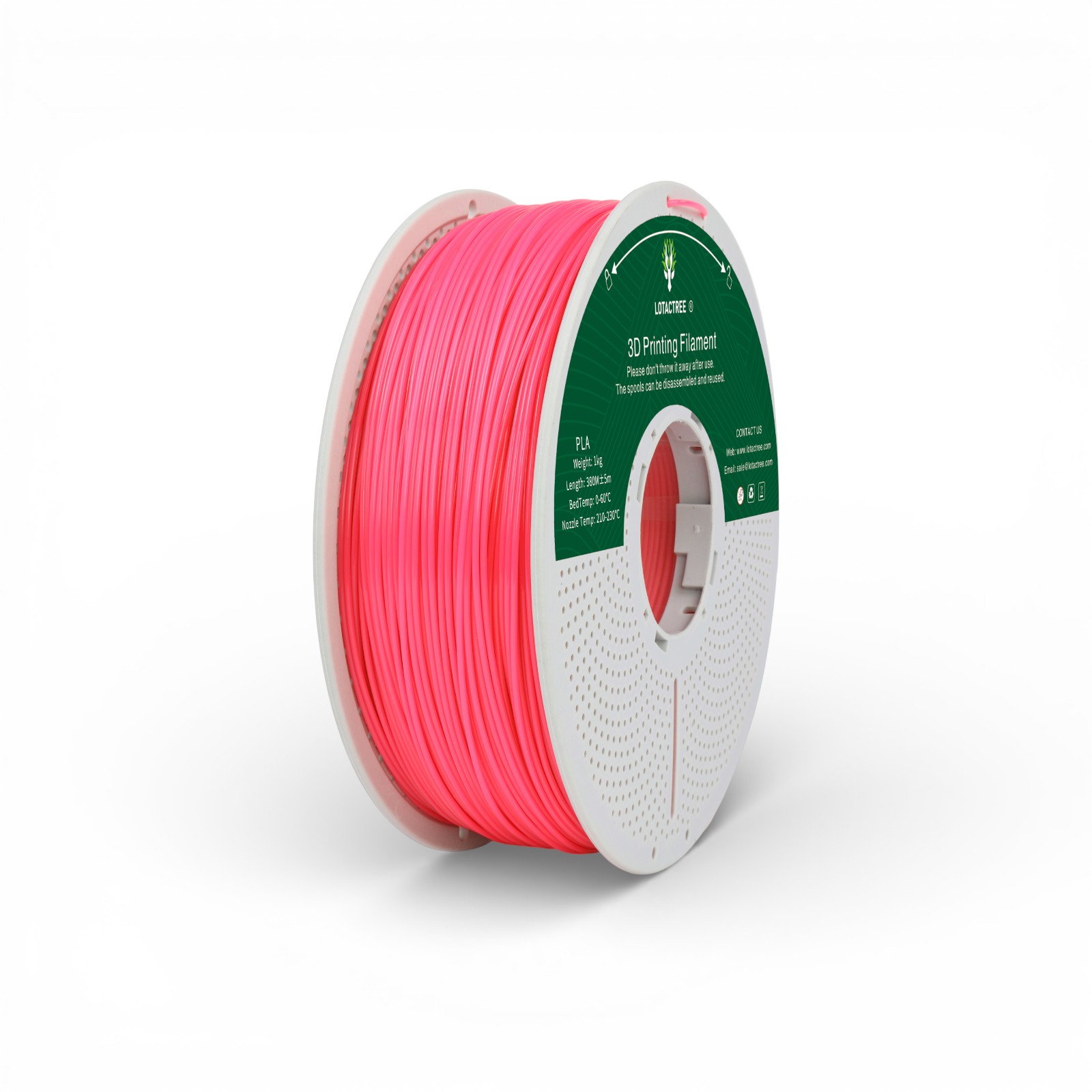 PLA Neon Rose Red 01-(WEBSITE EVOLT)