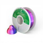 PLA SILK (Tri Color) 1kg RoseRed+DarkBlue+Green – Lotactree
