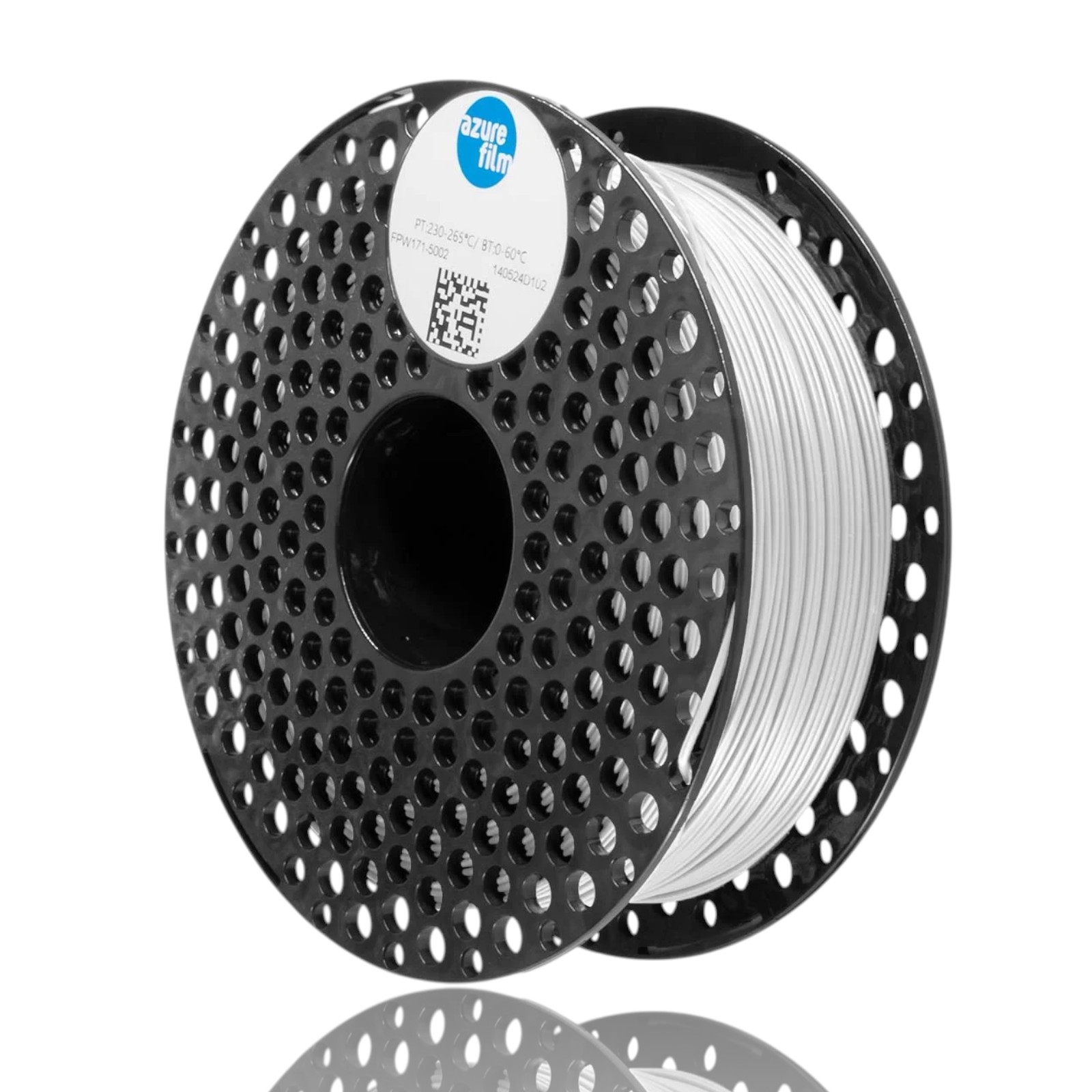 azurefilm-tpu-3d-printing-filament-tpu-95A-shore-flexible-white-1-(WEBSITE EVOLT)