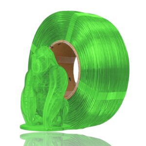 PETG Hyper Speed (Refill) 1kg Transparent Green – Azurefilm