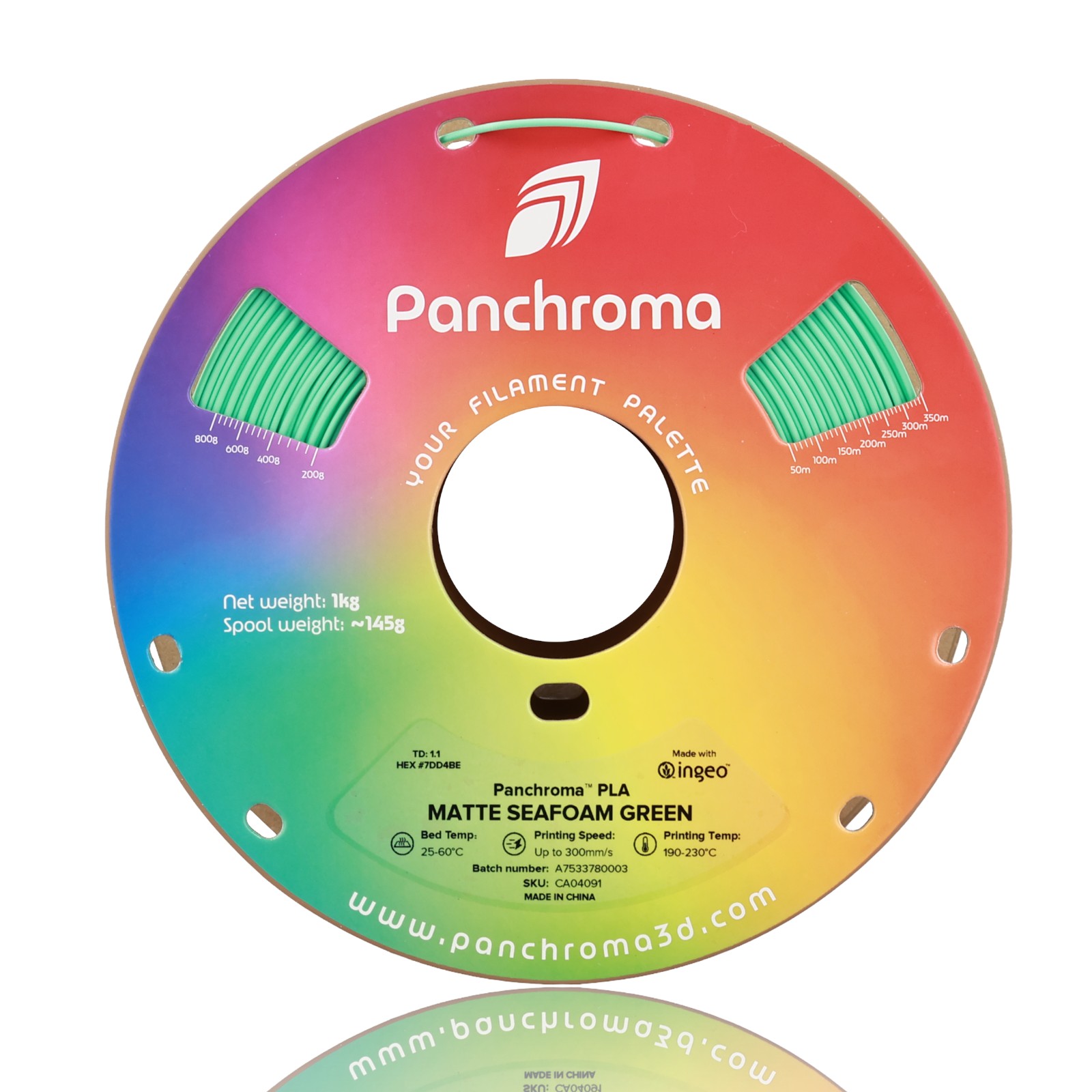 Panchroma PLA Matte 1Kg Seafoam Green - Polymaker